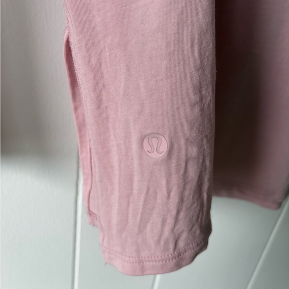 Lululemon Relaxed-Fit Boatneck Long-Sleeve Shirt Rose Blush - Picture 5 of 8